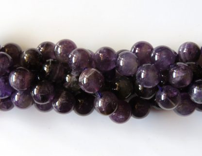 10mm amethyst round gemstone bead