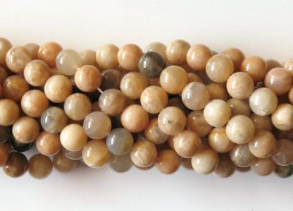 10mm moonstone round gemstone bead
