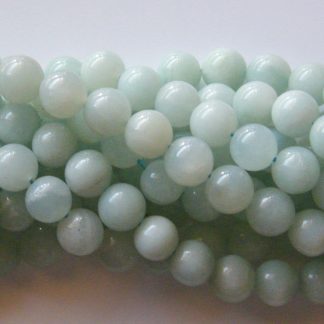 8mm amazonite round gemstone beads