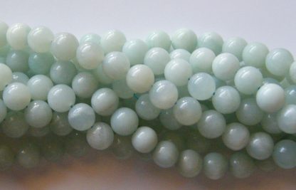 8mm amazonite round gemstone beads