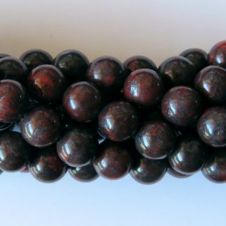 8mm brecciated jasper round genstone beads