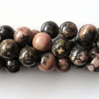 8mm rhodochrosite round gemstone beads