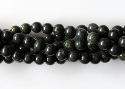 8mm russian serpentine round gemstone beads