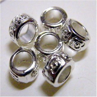 Metal Spacer Bright Silver