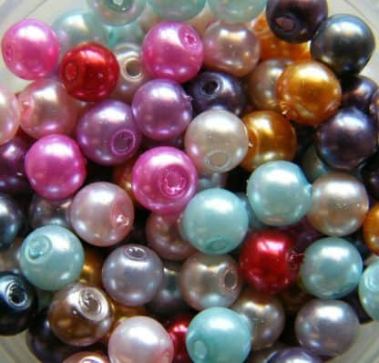 4mm glass pearl beads