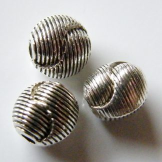 10x8mm antique silver zinc alloy metal flat round spacer beads