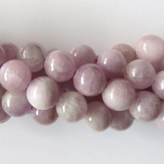 8mm kunzite round gemstone beads