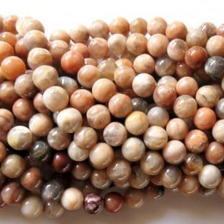 8mm mixed moonstone round gemstone beads