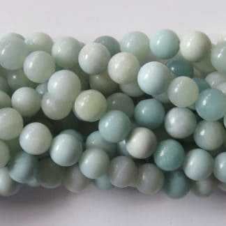 10mm amazonite round gemstone bead