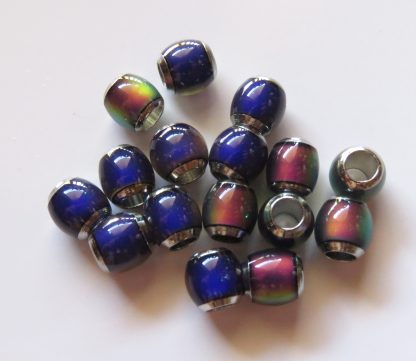 7.5mm colour changing mood beads